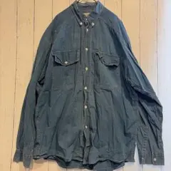 オットーカーン シャツ デニムシャツ 長袖 ビッグサイズ トップス デニム