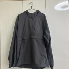 L.L.Bean アノラックパーカー ハーフジップ ダークグレー