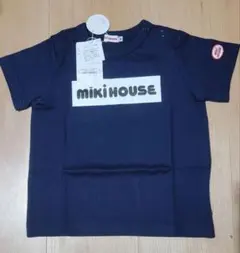 ミキハウス ロゴTシャツ 新品未使用タグ付き 80cm 定価12100円