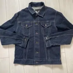 ダークブルー デニムジャケット XL