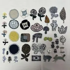 ミナペルホネン　モチーフセット④　40点 おまけ付き