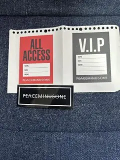 peaceminusone ステッカーセット