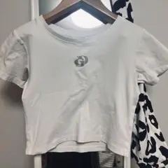 GYDA 半袖Tシャツ ホワイト ロゴ刺繍のサムネイル