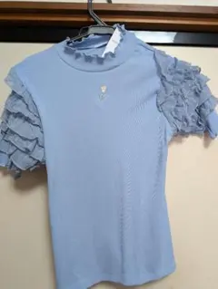 axesfammeポエティック　ローズ刺繍フリル袖カットソー　新品未使用のサムネイル