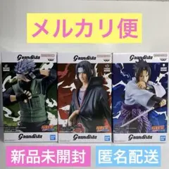 ナルト 疾風伝　グランディスタ　サスケ　イタチ　カカシ　フィギュア