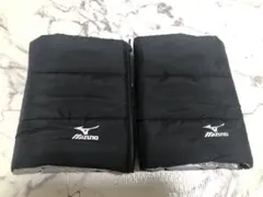 美*マ様 Mizuno ブラック レッグウォーマー【美品】