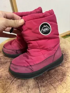 VANS ピンク スノーブーツ 17cm