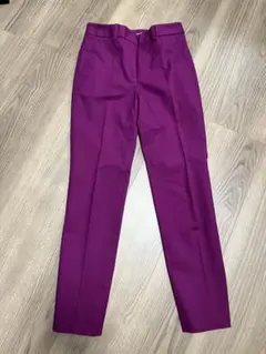 theory luxe パープル スラックス 032