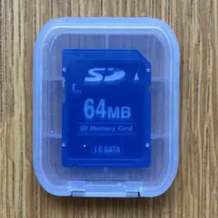 I-O DATA SDメモリーカード 64MB PCSD-64MS
