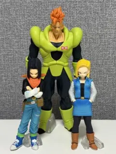 ドラゴンボール フィギュア HG 人造人間完全セット 16号 17号 18号