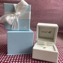 4°C お花ネックレス（箱2つ付きます）☆