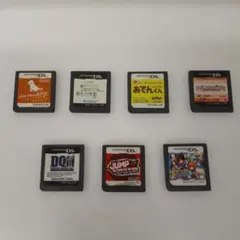 【ジャンク品】ニンテンドーDS ソフト7本 まとめ売り