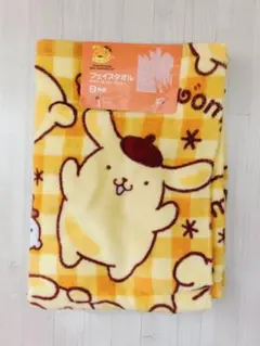 2枚セット/ポムポムプリン/フェイスタオ/タオル/サンリオ