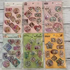 Disney ティンカーベル タイルシール　シール　11種　まとめ売り Disney ティンカーベル おはじきシール タイルシール 6種 まとめ売り
