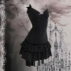 ドット黒ワンピース