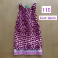 新品未使用 kate spadeノースリーブワンピース 116/6Y キッズ