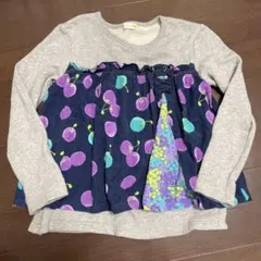 ニットプランナー kp プルオーバー　140 さくらんぼ