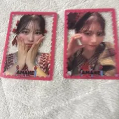 月足天音　クリアトレカ　2枚セット