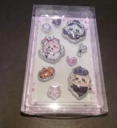 치이카와 ＰＵＫＵ ＣＨＵＲＵ ぷくちゅるシール② モモ＆ 헌책방 ＆ 해달
