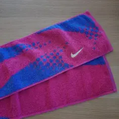 NIKE スポーツタオル ピンク ブルー