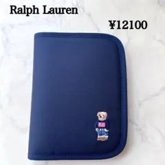 【新品】ポロ ラルフローレン ポロベア マルチケース　母子手帳ケース ネイビーのサムネイル