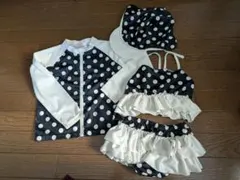 5/12日までの限定販売!女の子用水着 セパレート水着セット