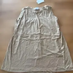 新品！championノースリーブトップス Women's M ベージュ