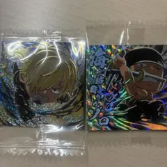 ワンピース シール ステッカー サンジ ゾロ 2枚セットのサムネイル