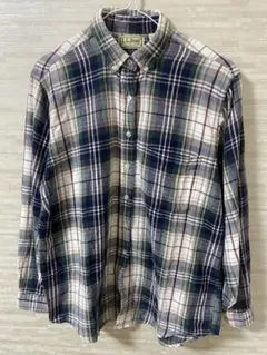 L.L.Bean USAチェック柄シャツ