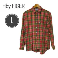 【ストリート古着】チェックネルシャツ Lサイズ アメカジ 90sスタイル