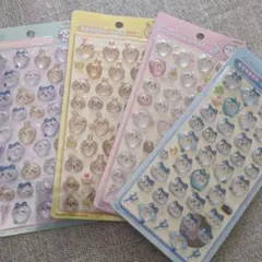 ボンボンドロップシールちいかわ4種セット