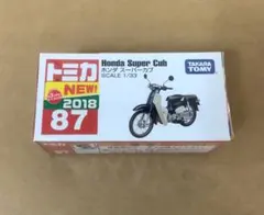 赤箱　トミカ87　ホンダ スーパーカブ