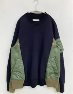 sacai Sponge Sweat × MA1 pullover 2のサムネイル