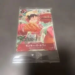 未開封 モンキー・D・ルフィ：モスバーガー P-080 【硬質カードケース