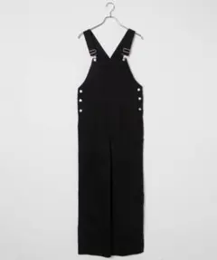 ブラック オーバーオール