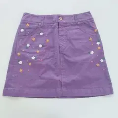 ゾーイ　ゴルフウェア　フラワー刺繍スカート　zoy Lサイズ　未使用品のサムネイル