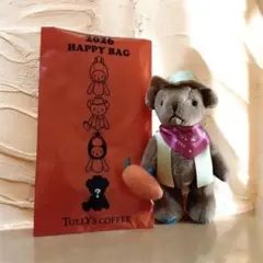 タリーズ 2026 HAPPY BAG 干支テディ シークレット