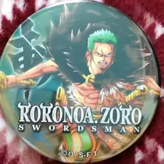 ONE PIECE ワンピース 輩 缶バッジ ロロノア・ゾロ