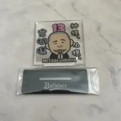 オリックス・バファローズ　 宮城大弥 　神様仏様宮城様　アクリルスタンド
