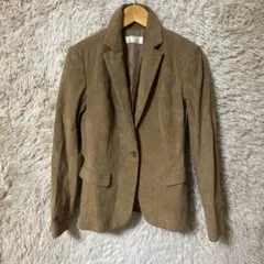 a.rose ベージュ スエード風 テーラードジャケット