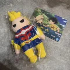 ヒロアカ　一番くじ　オールマイトぬいぐるみ　おまけ付き