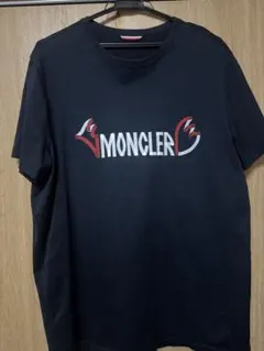 MONCLER ロゴ Tシャツ ネイビー