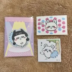 ちいかわ モモンガ ステッカー3種類セット