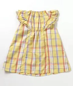 apres les cours 80cm・夏色チェックワンピ