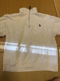 U.S. POLO ASSN. ハーフジップ スウェット グレー Mのサムネイル