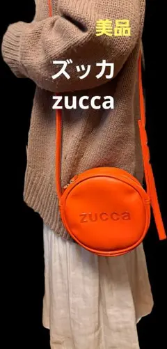 【美品】zucca　ショルダーバッグ　レッドのサムネイル