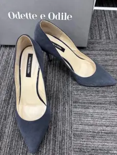 Odette e Odile ネイビー パンプス 23.5cm