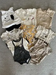 【70cm】スヌーピー ロンパース まとめ売り