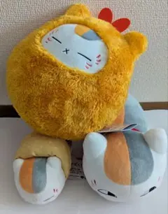 ニャンコ先生もふぐっとぬいぐるみ　おでかけぬいぐるみ　エビフライニャンコ先生3体のサムネイル