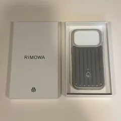 【美品】RIMOWA iPhone 17 Pro ケース シルバー【当日発送】のサムネイル